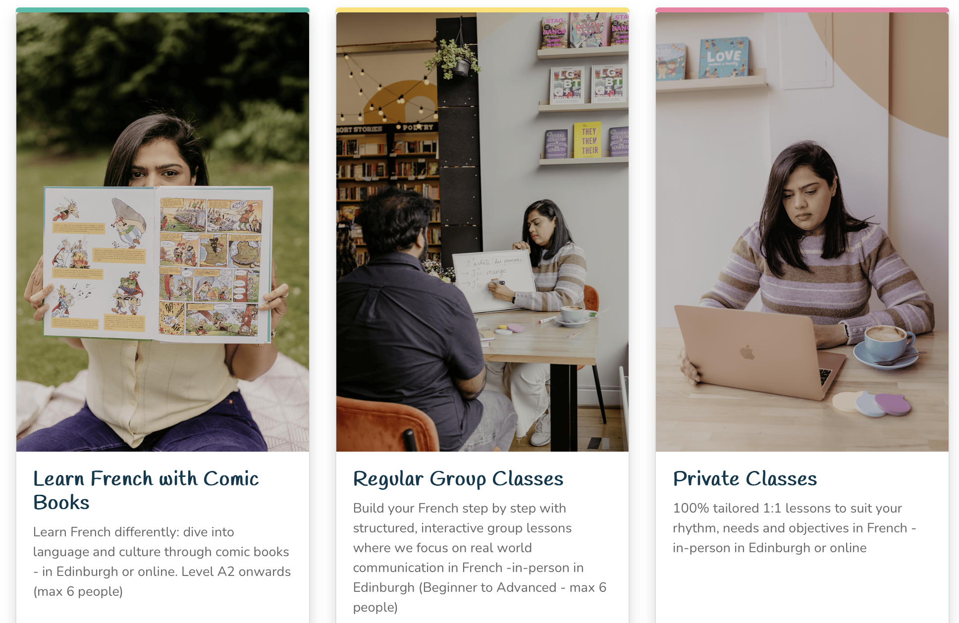 Learn French in Edinburgh - French teacher Edinburgh 